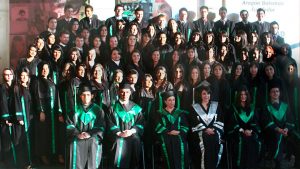 Coctel de graduandos, promoción 2013-II