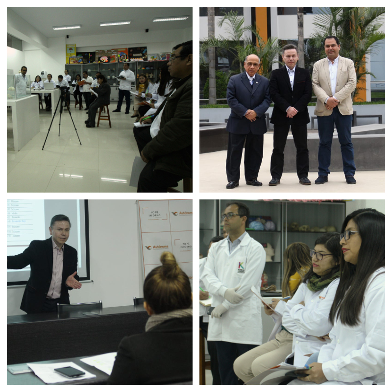 Docentes konradistas lideran curso internacional en la Universidad Autónoma de Perú 1