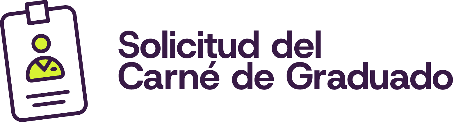 Solicitud del Carné de Graduado